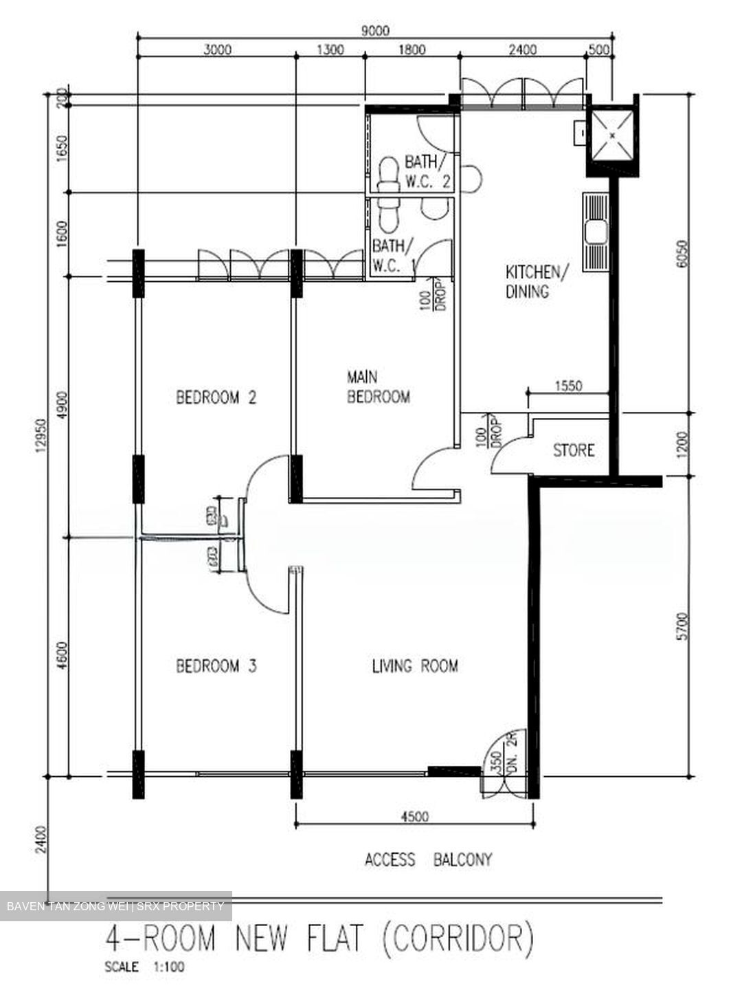 Blk 54 Pipit Road (Geylang), HDB 4 Rooms #575082361